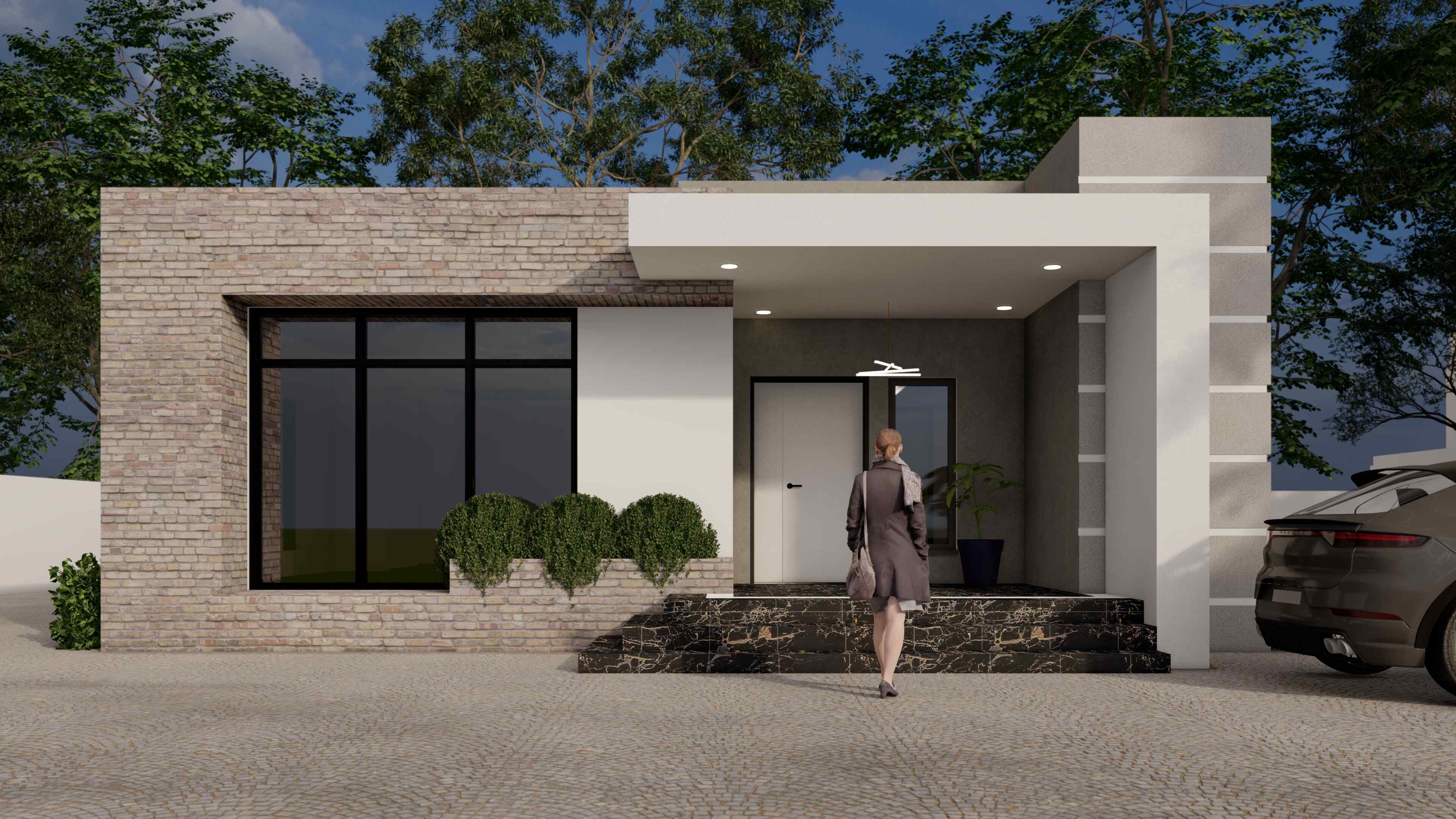 Bungalow 3 Bedroom house plan