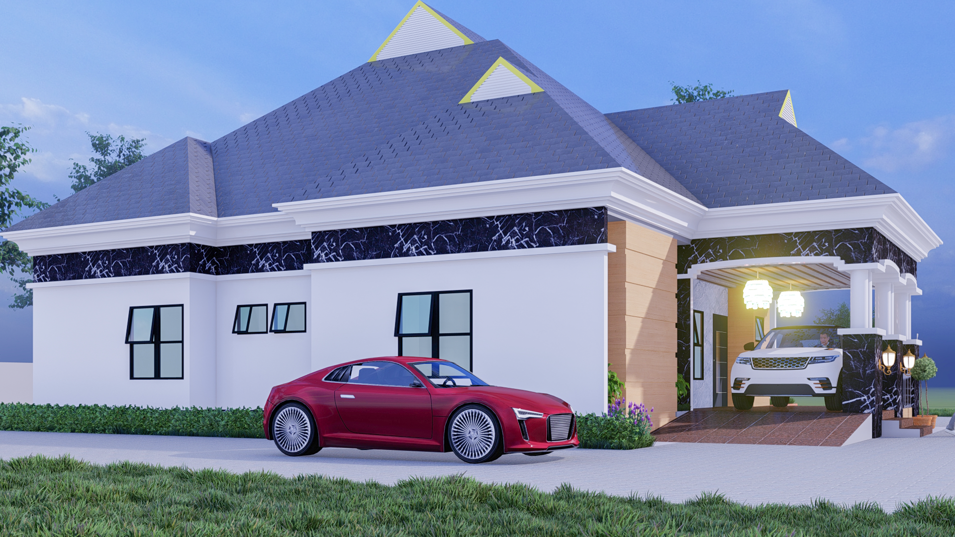 4- BEDROOM 3D Render