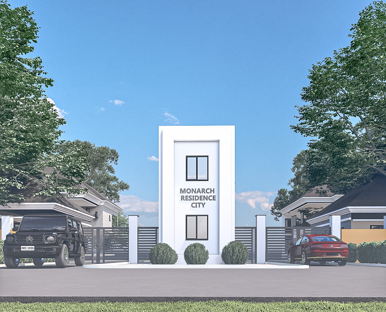 Simple Gate Design house plan